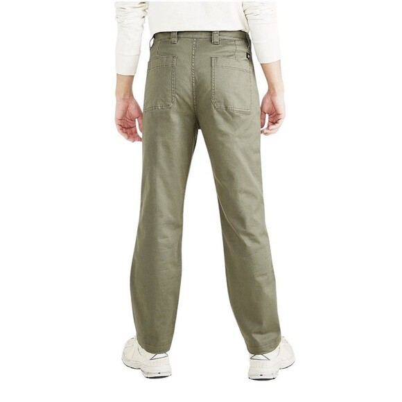 Dockers Men’s Stretch Utility Pants Straight Fit Size 32x32 Green Color - Picture 5 of 14